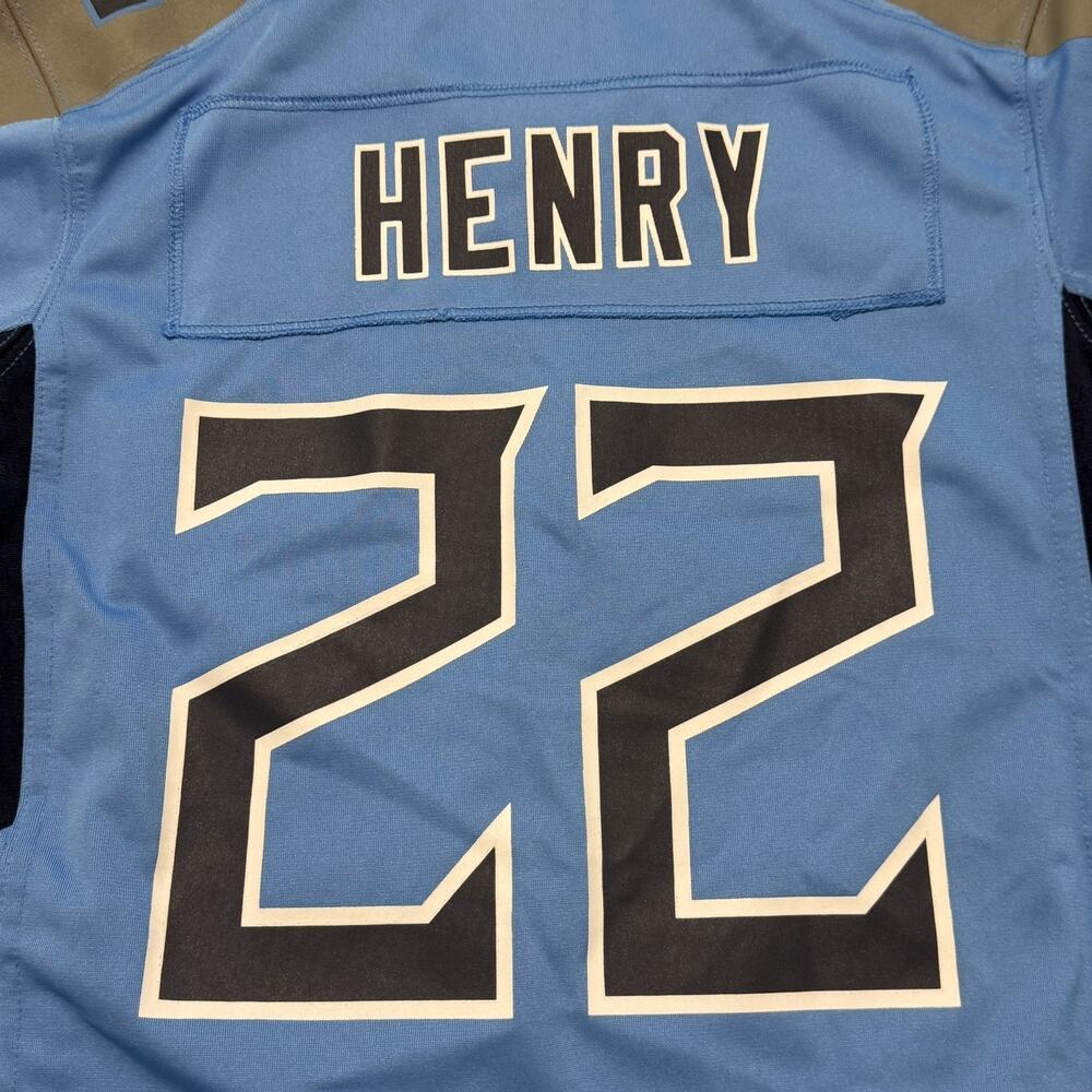 Nike Tennessee Titans Derrick Henry #22 NFL Jersey Youth Small - Picture 8 of 11